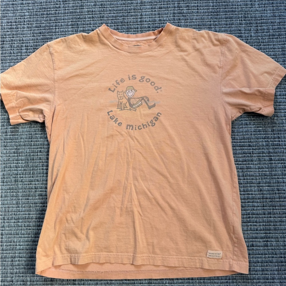 Life Is Good Lake Michigan Tee